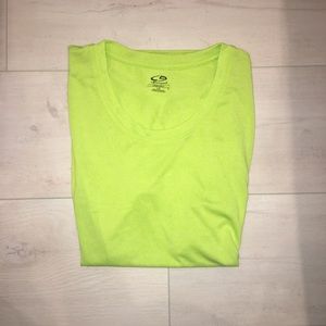 Women’s Champion Neon Green Athletic Shirt